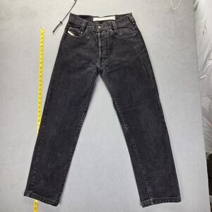 Diesel Jeans Womens Saddle Black Relaxed Fits 27x30